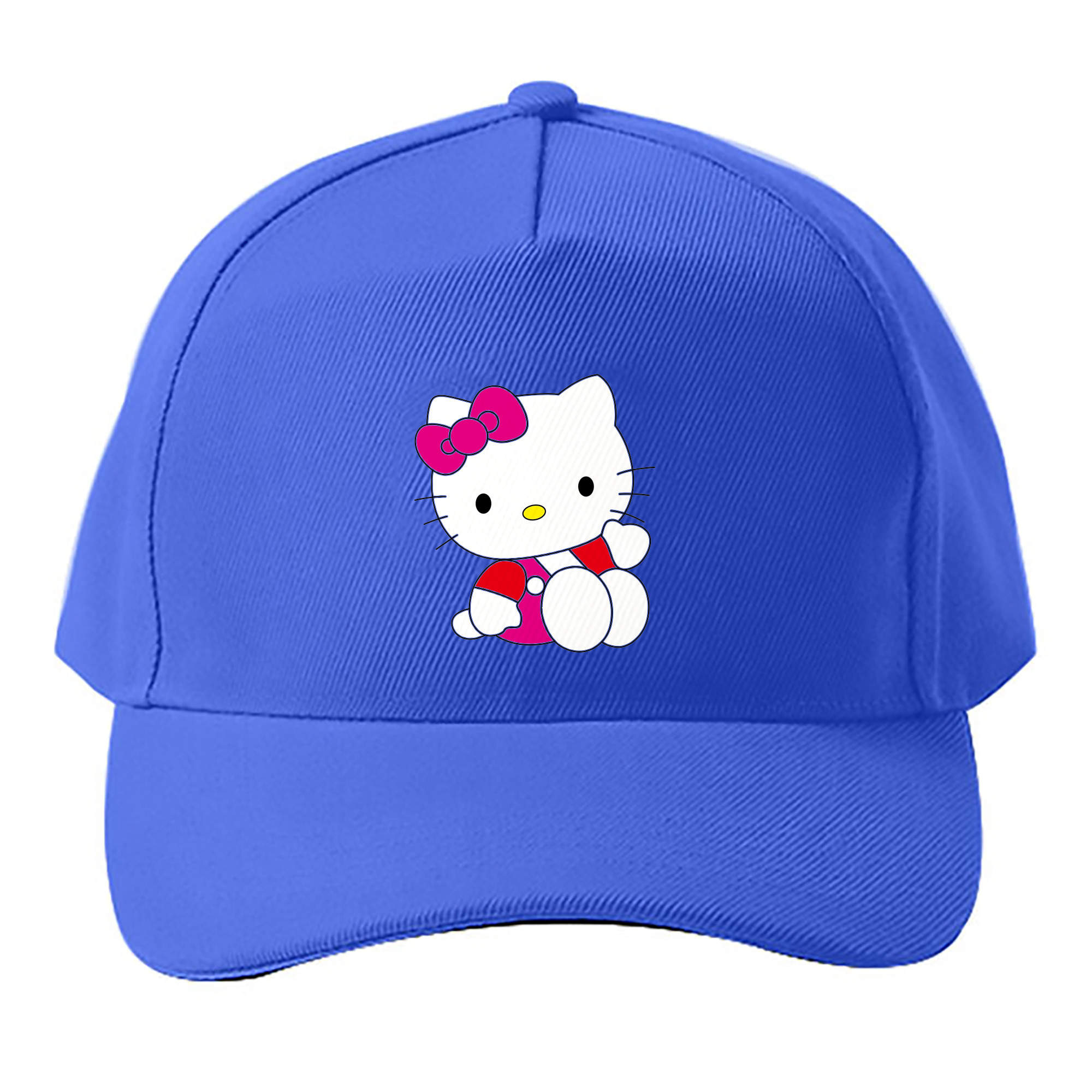 （画像用） Hello Kitty ハローキティ ベースボールキャップ 綿100％ 男女兼用 帽子 スポーツ